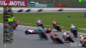 VIDEO: Kecelakaan Mengerikan Stefano Nepa di Moto3 Malaysia