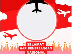 10 Link Twibbon Hari Penerbangan Nasional 2022, Cek di Sini