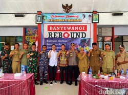 Stakeholder Banyuwangi Keroyokan Atasi Banjir-Longsor di Pesanggaran
