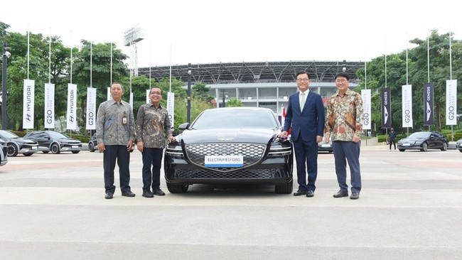Genesis G80 dan Ioniq 5 akan digunakan di KTT G20 berlangsung pada 15 - 16 November di Nusa Dua, Bali.