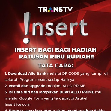 Nonton Insert Bisa Dapat Uang dari Allo Bank? Begini Caranya