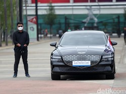 TNI hingga Paspampres Dilatih Nyetir Mobil Dinas KTT G20 Bali Genesis G80