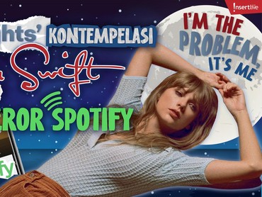 Infografis: 'Midnight' Kontempelasi Taylor Swift Buat Eror Spotify
