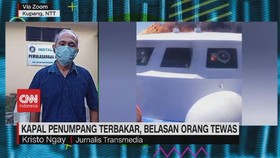 VIDEO: Kapal Penumpang Terbakar, Belasan Orang Tewas