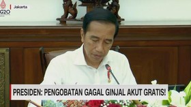 VIDEO: Presiden: Pengobatan Gagal Ginjal Akut Gratis!