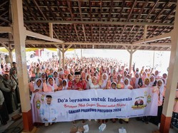 Emak-emak Mojokerto Gelar Doa Bersama Dukung Ganjar Jadi Presiden