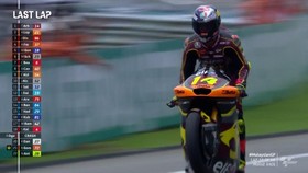 VIDEO: Highlights Moto2 Malaysia, Tony Arbolino Tak Terkejar