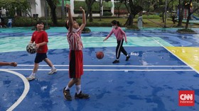 FOTO: Warna-Warni Gelora Ragam Wajah Baru Taman Menteng