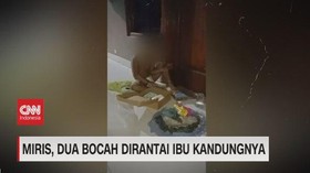 VIDEO: Miris, Dua Bocah Dirantai Ibu Kandungnya