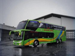 PO Gunung Harta Luncurkan Bus Double Decker, Bakal Layani Rute Ini