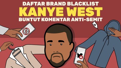 img-title INFOGRAFIS: Ramai-ramai Blacklist Kanye West Buntut Komen Anti-Semit