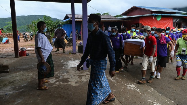 Junta Myanmar melakukan serangan udara di salah satu konser di wilayah etnis Kachin, Maynmar bagian utara, pada Senin (24/10) malam waktu setempat.