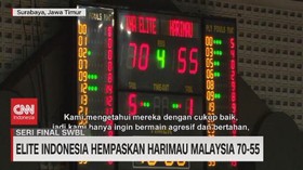 VIDEO: Elite Indonesia Hempaskan Harimau Malaysia 70-55