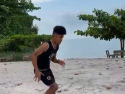 Libur Latihan, Striker PSM Ramadhan Sananta Jaga Kondisi dengan Nge-gym