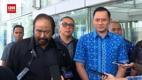 VIDEO: Usai Bertemu AHY, Surya Paloh Mengaku Masih Satukan Frekuensi
