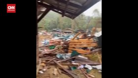 VIDEO: Detik-detik Pasca Serangan Udara Hantam Konser di Myanmar