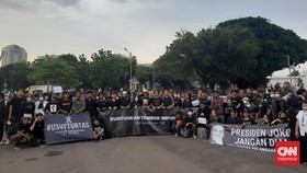 Aksi Kamisan ke-750 di Istana, Seruan 'Jokowi Jangan Bohong' Menggema