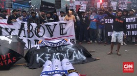 TGA Ngotot ke Surabaya demi Menuntut Keadilan Tragedi Kanjuruhan