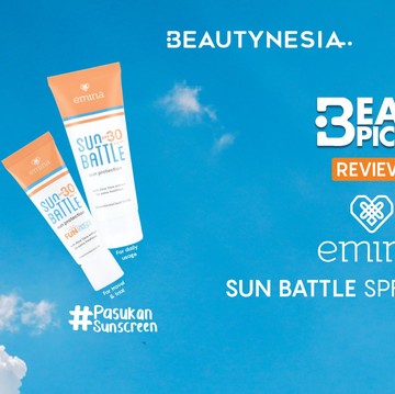 img-title Beaupicks: Review Sunscreen Lokal Terfavorit, Emina Sun Battle SPF 30 PA +++