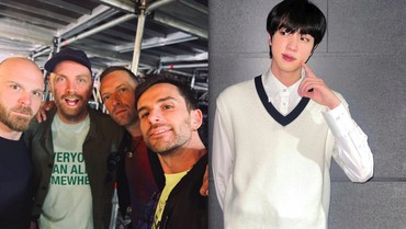 img-title Coldplay Bocorkan Cuplikan Lagu 'Astronaut' Kolaborasi dengan Jin BTS