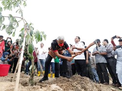 Perkuat Pariwisata, Ganjar Tanam 1.000 Bibit Pohon di Lahan Gersang Blora