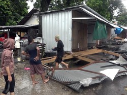 Banjir Terjang Majene, 1.000 Rumah Terdampak-Kios Pedagang Rusak