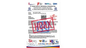 BRI soal Informasi Tarif Transfer Jadi Rp150 Ribu per Tahun: Hoaks!