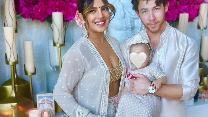 Rayakan Diwali Pertama Bersama Anak, Inilah Gaya Priyanka Chopra dan Nick Jonas