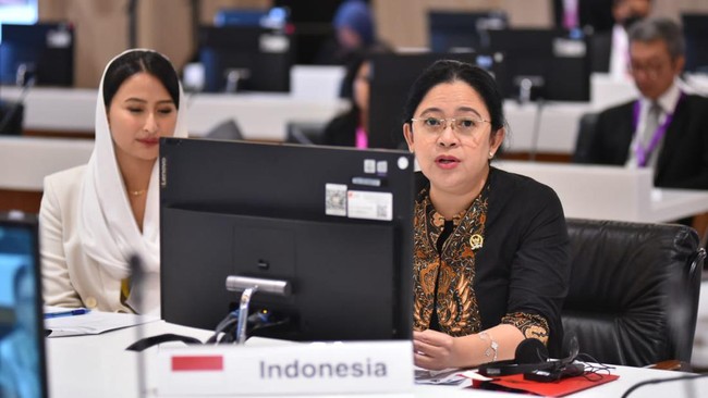 Dalam forum APPF ke-30 di Thailand, Ketua DPR RI Puan Maharani menyuarakan perdamaian dan mendorong agar kawasan Asia-Pasifik menolak penggunaan senjata nuklir.
