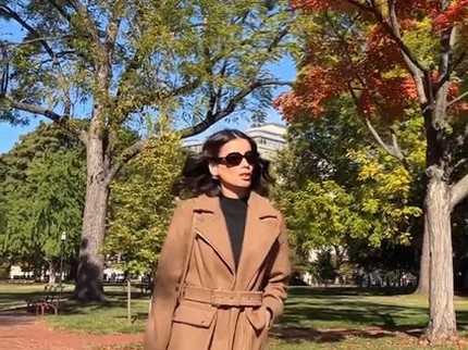 5 Potret OOTD Sabrina Istri Deddy Corbuzier Liburan di Amerika Serikat, Kece Abis!