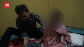 VIDEO: Anak Difabel Dianiaya Ayah Tiri, Ditinggal Ibu Kandung