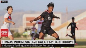 VIDEO: Timnas Indonesia U-20 Kalah 1-2 dari Turkiye