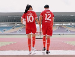 Kaesang-Erina Gudono Pamer Foto Pre-Wedding, Jalan Berdampingan di Stadion Manahan Solo