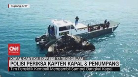 VIDEO: Kapal Cantika Express 77 Tenggelam di Wilayah Perairan Kupang