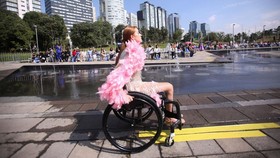 FOTO: Kala Penyandang Disabilitas Melenggang Jadi Model di Meksiko