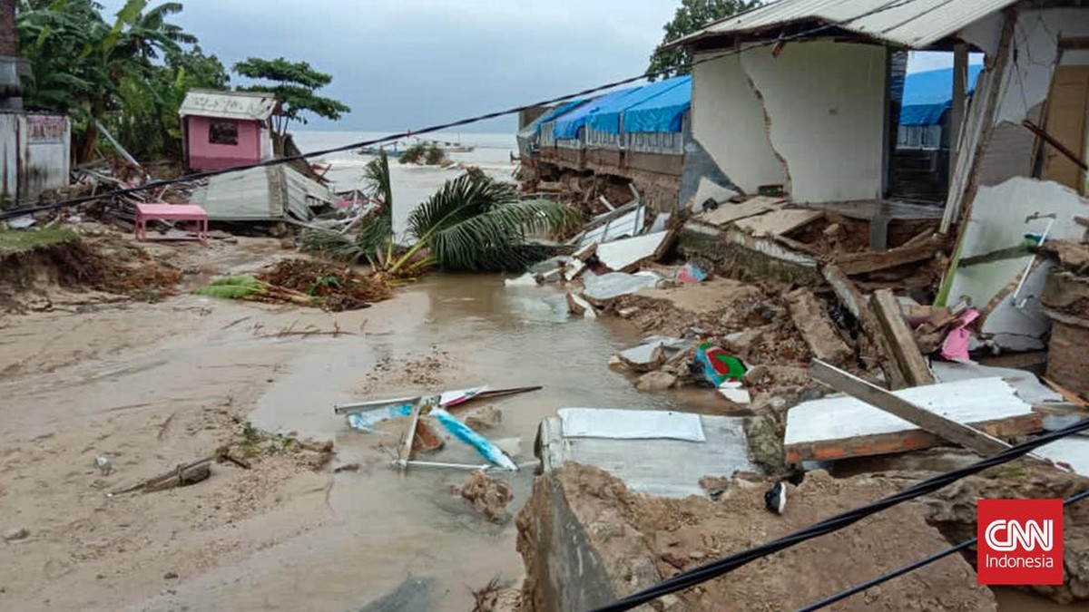 FOTO: Penampakan Banjir di Lampung Selatan, Ratusan Warga Mengungsi