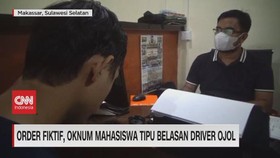 VIDEO: Order Fiktif, Oknum Mahasiswa Tipu Belasan Driver Ojol
