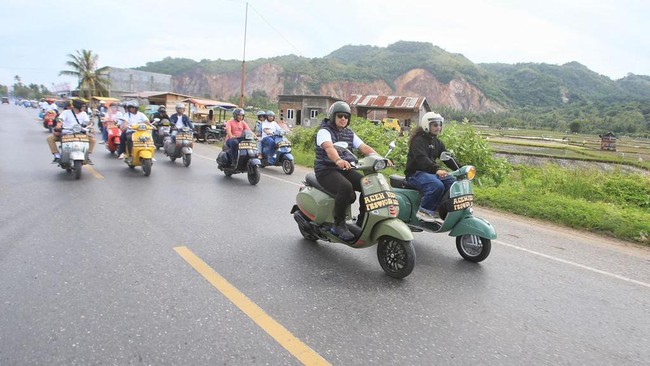 Aceh Vespa Festival 2022 bakal digelar untuk mempromosikan wisata di Tanah Rencong karena motor itu dianggap 