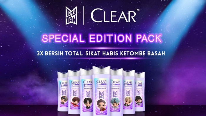 CLEAR Edisi Spesial Bersama TinyTAN, Tampilkan Karakter Menggemaskan dan Formulasi untuk Rambut Sehat! CLEAR Edisi Spesial Bersama TinyTAN, Tampilkan Karakter Menggemaskan dan Formulasi untuk Rambut Sehat!