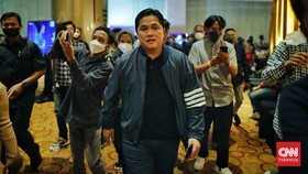 Kaesang, Raffi, Atta Temani Erick Thohir Maju Jadi Calon Ketua PSSI