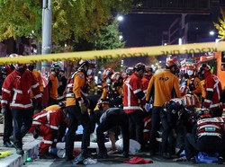 Pesta Halloween di Itaewon Berujung Tragedi, 146 Orang Tewas