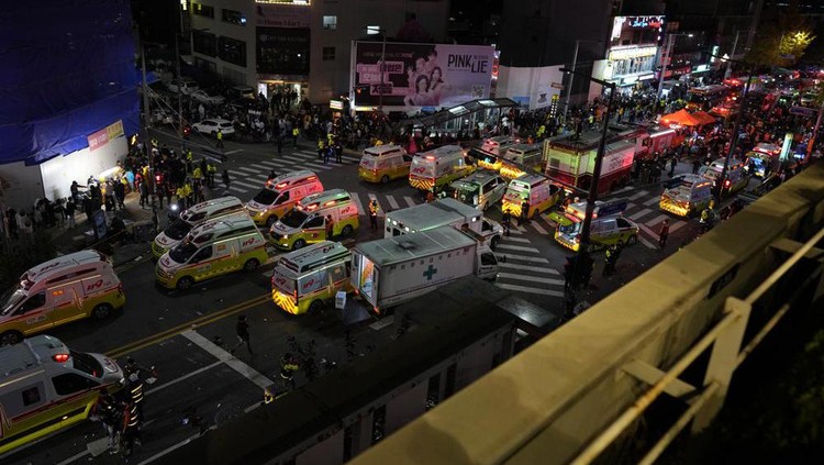 Tragedi halloween Itaewon Tragedi halloween Itaewon