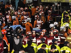 Kemlu Belum Terima Laporan Ada WNI Korban Pesta Halloween di Itaewon