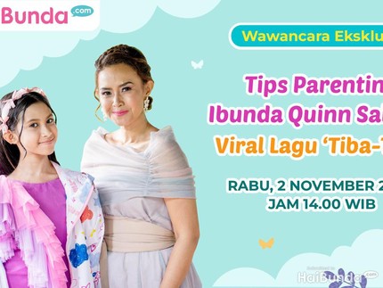 Eksklusif! Tips Parenting Ibunda Quinn Salman di Balik Kesuksesan Lagu Tiba-tiba