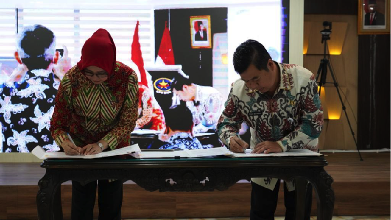(BPH Migas) melakukan penandatangan Perjanjian Kerja Sama (PKS) dengan Direktorat Jenderal Bina Pembangunan Daerah