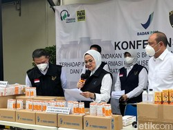Penampakan Obat Sirup yang Disita BPOM, Diduga Tercemar EG-DEG