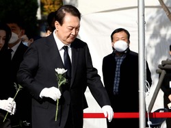 Warga Hingga Presiden Beri Penghormatan Terakhir untuk Korban Tragedi Itaewon