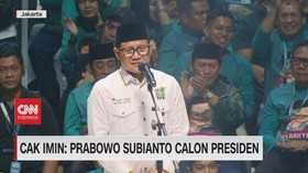 VIDEO: Cak Imin: Prabowo Subianto Calon Presiden
