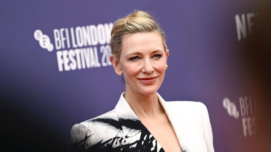 LONDON, ENGLAND - OCTOBER 15: Cate Blanchett attends the 