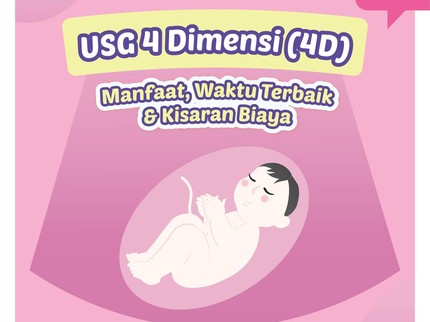 USG 4 Dimensi (4D): Manfaat, Waktu Terbaik & Kisaran Biaya